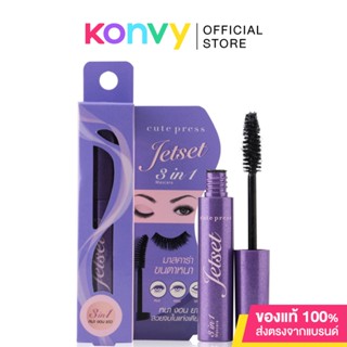 Cute Press Jet Set Mascara 3in1 5g #Black.