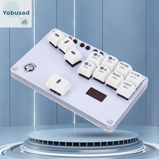 [Yobusad.th] คีย์บอร์ด หลายแพลตฟอร์ม ขนาดเล็ก สําหรับ Android 10 PS4 Stem PC SWITCH