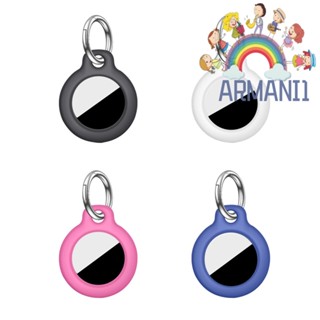 [armani1.th] เคสแข็ง PC พร้อมพวงกุญแจ สําหรับ Apple AirTag Tracker