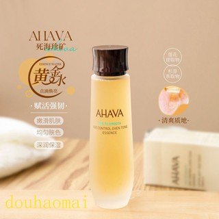 Ahava เอสเซ้นบํารุงผิวหน้า เอสเซ้นทองคํา ให้ความชุ่มชื้น กระชับผิวหน้า หน้ากระจ่างใส เหมาะกับฤดูร้อน สําหรับผู้หญิง