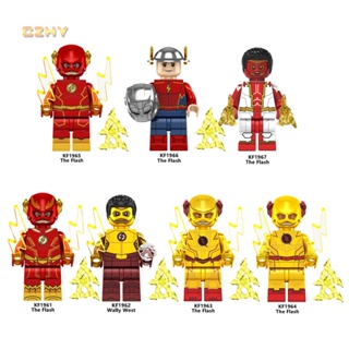 ของเล่นตัวต่อฟิกเกอร์ Super Heroes Movie Bricks The Flash สําหรับเด็ก KF6191