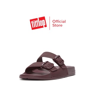 FITFLOP IQUSHION TWO BAR SLIDES รองเท้าแตะผู้หญิง รุ่น FD2-A78 สี PURPLE