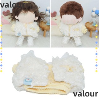 Valour เสื้อผ้าตุ๊กตา สีเหลือง 20 ซม. อุปกรณ์เสริม สําหรับบ้านตุ๊กตา