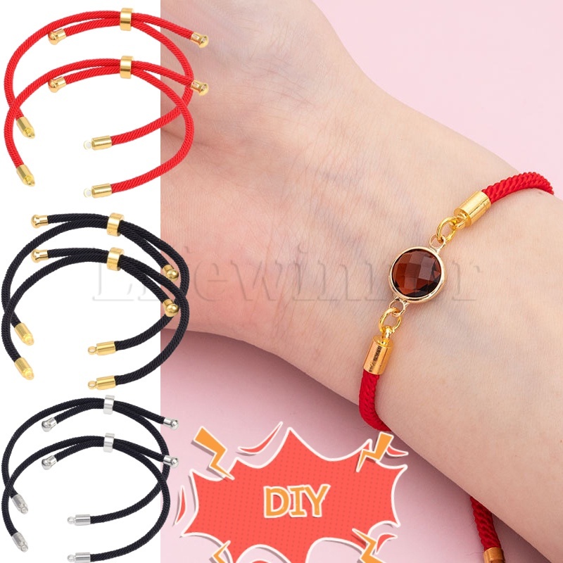 แฟชั่น สําหรับ DIY ทําจี้ สร้อยข้อมือ ปรับเชื่อมโยง โซ่ แฮนด์เมด ทอ เชือกถัก สร้างสรรค์ ผู้หญิง ผู้ชาย ของขวัญ นําโชค ด้ายสีแดง สร้อยข้อมือ เสน่ห์ เครื่องประดับ อุปกรณ์เสริม