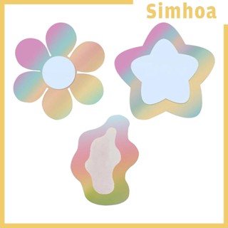 [SIMHOA] กระจกแต่งหน้า แบบติดผนัง สไตล์โมเดิร์น สําหรับห้องน้ํา ห้องนอน ห้องนั่งเล่น