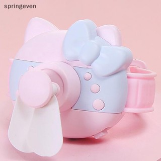 [springeven] Kawaii ใหม่ พร้อมส่ง สายนาฬิกาข้อมือ ลายการ์ตูนอนิเมะ Kuromi Melody Cinnamoroll ขนาดเล็ก แบบพกพา ชาร์จ Usb