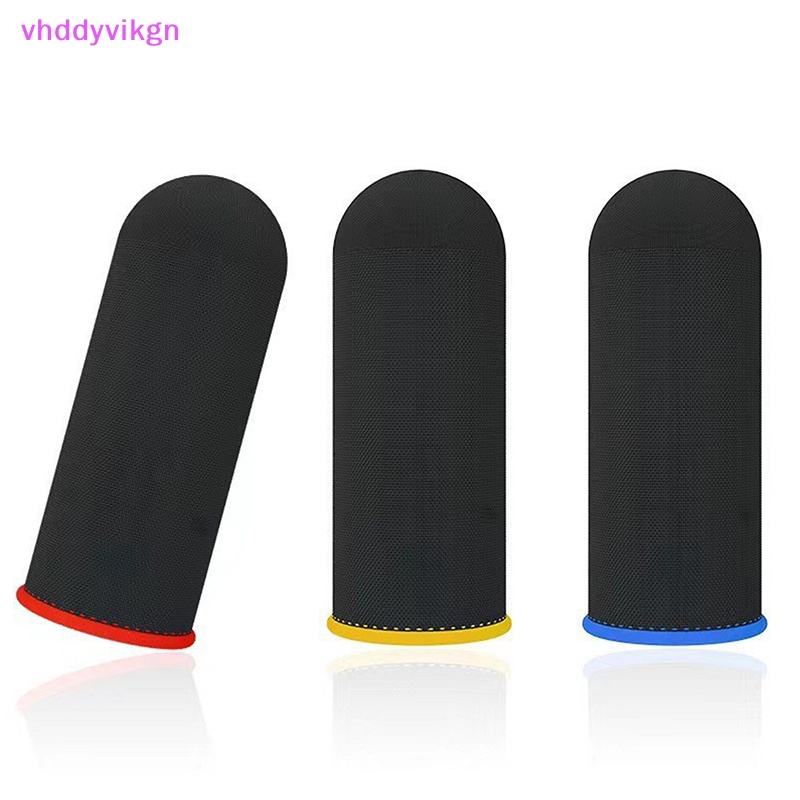Vhdd ปลอกสวมนิ้วมือ ระบายอากาศ กันเหงื่อ สําหรับเล่นเกม 2 ชิ้น