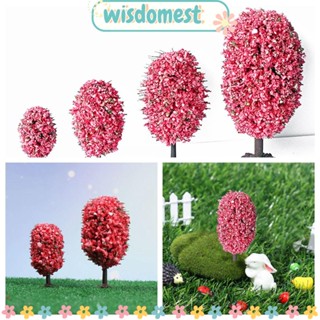 WISDOMEST โมเดลดอกไม้ ทรงกลม สําหรับตกแต่งสวน ต้นคริสต์มาส DIY 10 ชิ้น