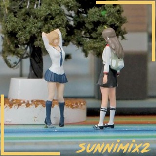 [Sunnimix2] ฟิกเกอร์ตัวละครไดโอราม่า สมจริง 1:64 สําหรับตกแต่งฉากขนาดเล็ก