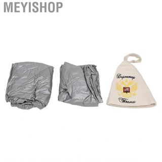 Meyishop Sauna Suit Sweat Loose Professional With Felt Hat For Men Training Gym