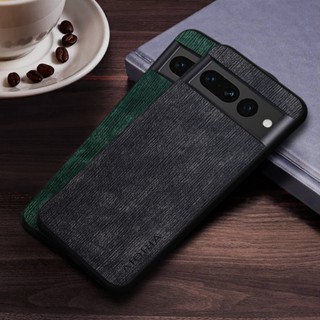 เคสโทรศัพท์มือถือหนัง ลายไม้ หรูหรา สําหรับ google Pixel 7 6 pro 7A 6A google 7 pro