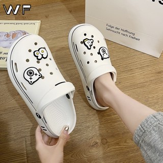 WF รองเท้าแตะ รองเท้าผู้หญิงแฟชั่น นิ้วเท้าหนา ใหม่ ผู้หญิงแฟชั่น EVA B21H039 37Z230914