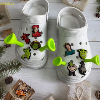 [cxSZDOLL] ตัวติดรองเท้า Crocs Ch DIY ลายการ์ตูน สําหรับงานปาร์ตี้