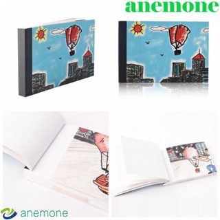 Anemone หนังสือการ์ตูน แหวน สร้อยคอ แบบพลิกได้ แนวโรแมนติก DIY