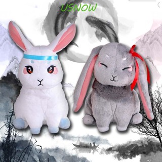 Usnow Mo Dao Zu Shi Christmas Kawaii Grandmaster of Demonic Lan Wang Ji Rabbit Bunny ตุ๊กตาของเล่นสําหรับเด็ก