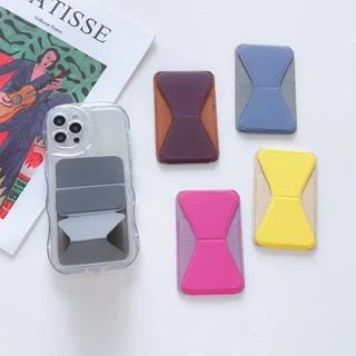 เคสโทรศัพท์มือถือ สากล 3ม กาวเหนียวที่มองไม่เห็นผู้ถือแหวนนิ้วยึด รหัส ธนาคาร การ์ดกระเป๋าเก็บปลอก