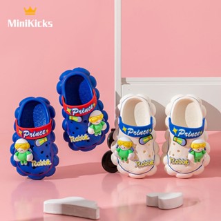 MiniKicks รองเท้าเด็กผู้ชาย รองเท้าแตะเด็กผู้ชาย มีสไตล์และสะดวกสบาย กันลื่น สะดวกสบาย แฟชั่น ขั้นสูง 2023 NEW RTX2390L3E 36Z230909