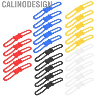 Calinodesign Cycling Fixed Straps  Multipurpose Bike Silicone Band  Slip 5pcs for Riding