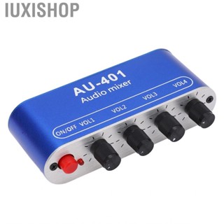 Iuxishop Stereo Mixer 4 Way In Mixing Board Headphone Amplifier 3.5mm Supports