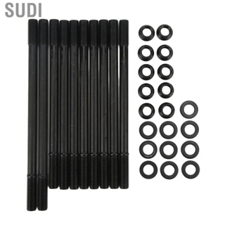 Sudi 208‑4302 Rustproof Alloy Steel Cylinder Head Stud Kit Parts for Autos