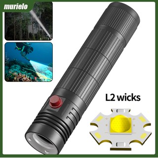 Cod L2 ไฟฉายดําน้ํา 400-500 Lumens Light IPX8 กันน้ํา ควบคุมด้วยแม่เหล็ก