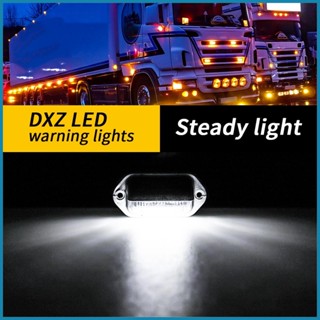 ไฟ LED 6 ดวง 12V ถึง 24V DC กันน้ํา สําหรับติดป้ายทะเบียนรถยนต์ รถบรรทุก SUV