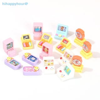 Hihappyhour ของเล่นบ้านตุ๊กตาจําลอง รูปการ์ตูนสัตว์น่ารัก ขนาดเล็ก สําหรับตกแต่งบ้านตุ๊กตา