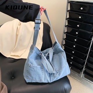 KIQUNE  กระเป๋าผู้หญิงสะพายข้าง กระเป๋าสะพาย ข้าง 2023 NEW   Beautiful Trendy Korean Style สวย L91TWZ2 37Z230910