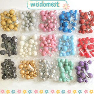 WISDOMEST ใหม่ ลูกบอลประดิษฐ์ 2 ซม.-4 ซม. สําหรับตกแต่งเค้ก ปาร์ตี้ DIY 20 ชิ้น