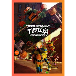 TunJai หนังแผ่น DVD เต่านินจา โกลาหลกลายพันธุ์ Teenage Mutant Ninja Turtles Mutant Mayhem (2023) (เสียง ไทย (โรง)/อังกฤษ