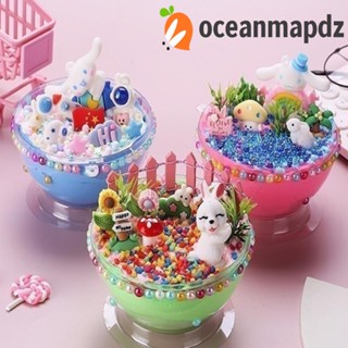 Oceanmapdz กาวครีม รูปซานตาคลอสจําลอง ขนาดเล็ก สําหรับตกแต่งภูมิทัศน์ DIY