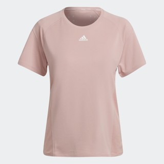 adidas เทรนนิง เสื้อยืดเทรนนิง HEAT.RDY ผู้หญิง สีชมพู HC0576