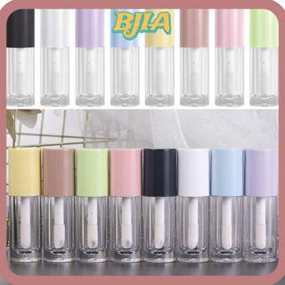 Bja ขวดลิปกลอส แบบพกพา เติมได้ DIY 6 ชิ้น