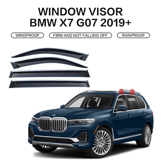 ที่บังแดดหน้าต่างรถยนต์ PC อุปกรณ์เสริม สําหรับ BMW X7 G07 2019-2022 4 ชิ้น