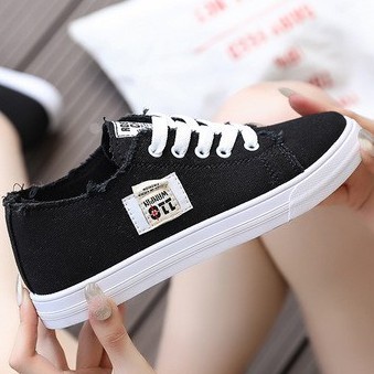 ( HS-22 ) โค้ด HISA549  โค้ดเพิ่ม 15%  สูงสุด 30.- Hiso รองเท้าผ้าใบหลากสีใส่เล่นหรือใส่ไปเที่ยวได้หมดทุกส
