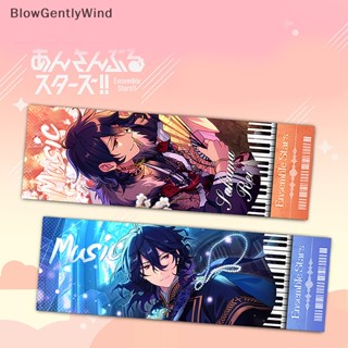 Blowgentlywind ที่คั่นหนังสือ ลายดาว เลเซอร์ ซากุระ เทนโชอิน Eichi Kagehira Mika สําหรับหนังสือ เครื่องเขียน อุปกรณ์การเรียน BGW