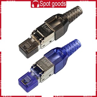 Win Cat7 RJ45 ปลั๊กคริสตัล สําหรับเชื่อมต่ออีเธอร์เน็ต Cat7 30u