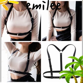 EMILEE เข็มขัดเอวสูง สีพื้น ทนทาน สําหรับฮาโลวีน