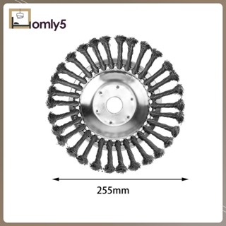 [Homyl5] หัวแปรงลวดเหล็ก สําหรับทําความสะอาดล้อรถยนต์