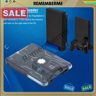 เครื่องอ่านการ์ด SD 128G 64G TF แบบพกพา สําหรับ PS2 MX4SIO [rememberme.th]