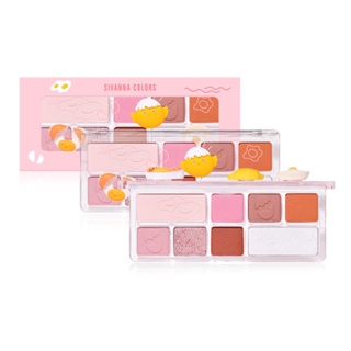 ♦️ของแท้·ส่งด่วน·ถูก♦️Sivanna Drops Of Glue Eight-Color Eyeshadow #HF5099 : ซิเวนน่า ดรอพส์ ออฟ กลู อายแชโดว์ dayse