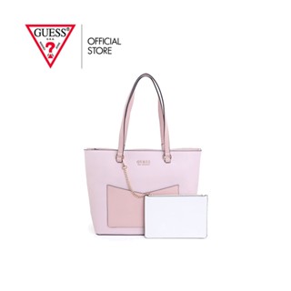 GUESS กระเป๋าสะพายผู้หญิง รุ่น LG881325 SHADIX TOTE สีชมพู