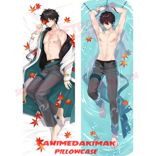 Dan Heng Honkai Star Rail Dakimakura ปลอกหมอน แบบนิ่ม ลายอนิเมะญี่ปุ่น Otaku ขนาด 50x160 ซม. สําหรับตกแต่งบ้าน โซฟา เตียง DK4730