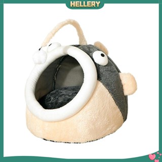 [HelleryTH] ที่นอนสัตว์เลี้ยง แบบนิ่ม รูปปลา สําหรับสุนัข แมว