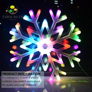 Tarsureth โคมไฟ LED แขวนตกแต่งต้นคริสต์มาส หน้าต่าง