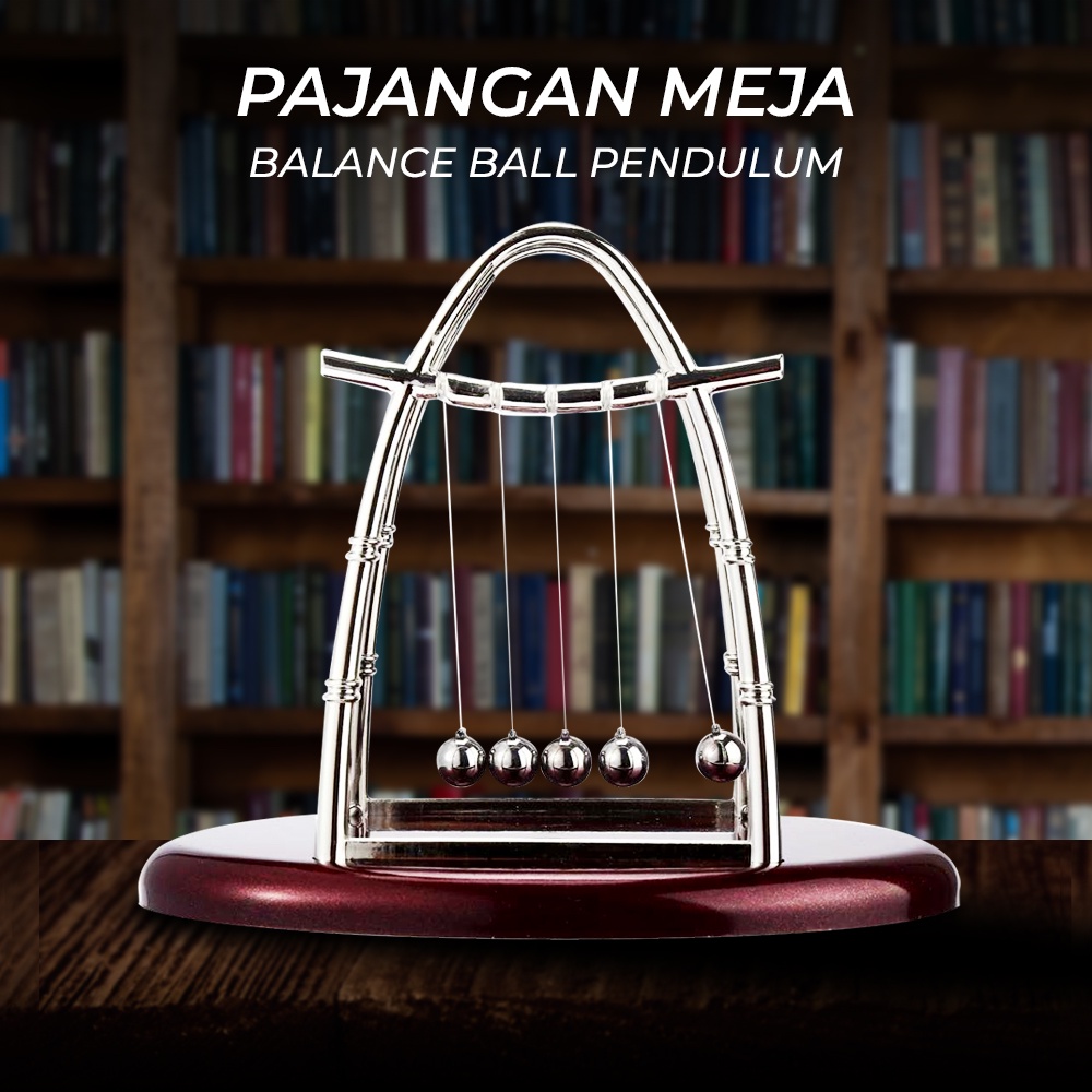 Newton Pendulum Table Display Arched Balance Ball Model / Plasma Light Sphere Crystal Ball Lamp Disp