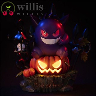 Willis ตุ๊กตาเรซิ่น รูปการ์ตูนอนิเมะฟักทอง ผี ดวงจันทร์ ของขวัญสําหรับเด็ก