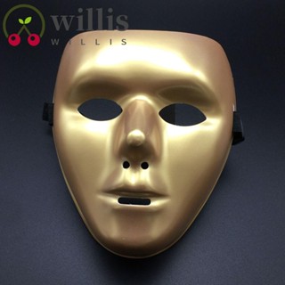 Willis หน้ากากเต้นรํา พร็อพถ่ายรูป พร็อพปาร์ตี้ฮาโลวีน สําหรับผู้หญิง และผู้ชาย