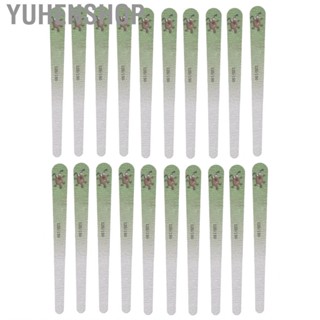 Yuhenshop Nail File  Nail Buffer File Double Sided Manicure Tool for Home Nail Salon