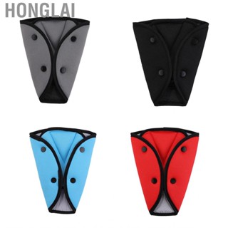 Honglai Belt Safety Adjuster  Comfortable Stable Easy Using Stress Reduction Child Triangle for Vehicle